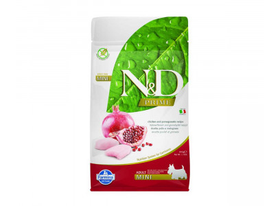 Сухой Корм Farmina (Фармина) Для Собак Мелких Пород Курица и Гранат Беззерновой Natural & Delicious Grain Free Adult Dog MINI Chicken & Pomegranate 800г 