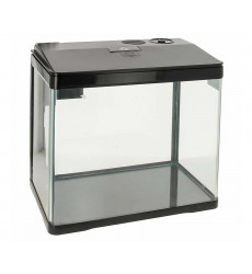 Аквариум Prime (Прайм) 15л 31,5*19,5*29см Черный Светильник Фильтр Кормушка Рr-H-004792