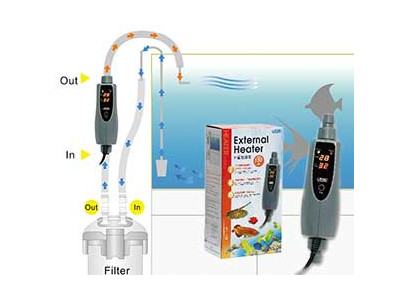 Терморегулятор Для Аквариума Проточный ISTA 150Вт 40-100л I-H614