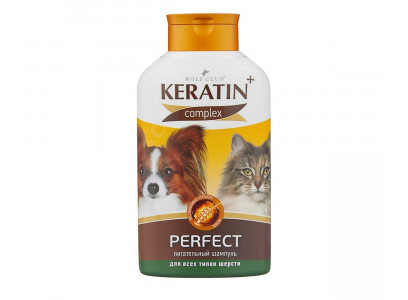 Keratin+ Complex Perfect Шампунь Кошек и Собак Для Шерсти 400мл R502 