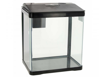 Аквариум Prime (Прайм) 7л 22,5*15,5*24,5см Черный Светильник Фильтр Рr-H-004761