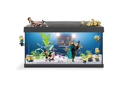 Аквариум Tetra (Тетра) 54л 60*30*30см с Миньонами 273856