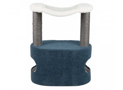 Домик Когтеточка Для Кошек Trixie (Трикси) Meo 57*38*72см Синий/Белый 44422 