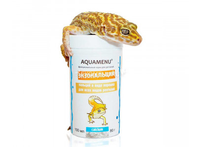 Витамины Для Рептилий Экзокальций Aquamenu 100мл-80г