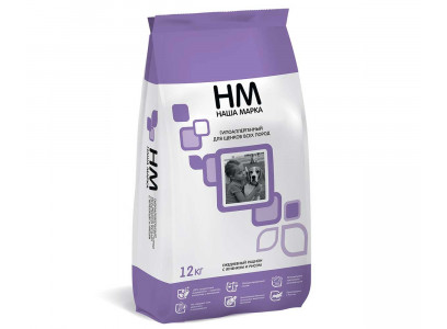 Сухой Корм Наша Марка (НМ) Для Щенков Гипоаллергенный Ягненок и Рис 12кг 