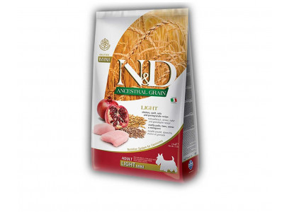 Сухой Корм Farmina (Фармина) Для Собак Мелких Пород Курица и Гранат Низкозерновой Natural & Delicious Low Grain Adult Dog MINI Chicken & Pomegranate 2,5кг 