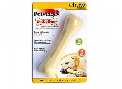 Игрушка Для Собак Petstages (ПетСтейдж) Косточка Аромат Курицы 16см Средняя Chick-A-Bone