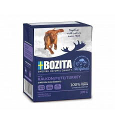 Консервы Bozita (Бозита) Для Собак Индейка Кусочки в Желе Naturals Turkey in Jelly 370г (1*16)
