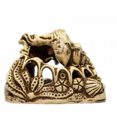 Грот Для Аквариума Улитка 16*9*11,5см Керамика Аква Лого Gg-809794