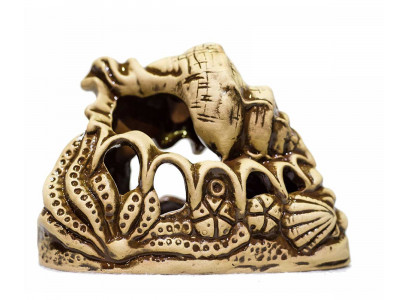 Грот Для Аквариума Улитка 16*9*11,5см Керамика Аква Лого Gg-809794