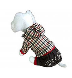 Дождевик Для Собак Карликовых и Мелких Пород Pet Fashion 10 Шоколад Pet Fashion (Пет Фешн) Универсал