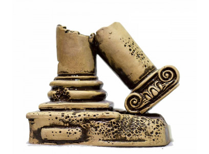 Грот Для Аквариума Руины Тира 14*9*12см Керамика Аква Лого Gg-809541