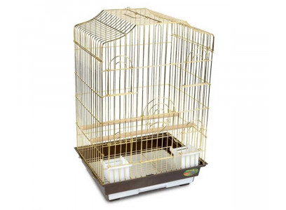 Клетка Для Птиц Золото 46,5*36*71см №6112