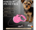 Рулетка Для Кошек и Собак Мелких Пород Flexi (Флекси) Трос 3м До 8кг Classic XS Розовый 