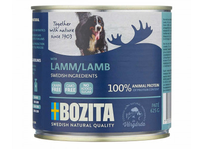 Консервы Bozita (Бозита) Для Собак Ягненок Паштет 625г