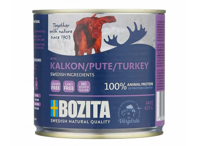 Консервы Bozita (Бозита) Для Собак Индейка Паштет 625г