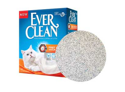 Наполнитель Для Кошачьего Туалета Ever Clean Fast Acting Комкующийся Быстрого Действия 6л