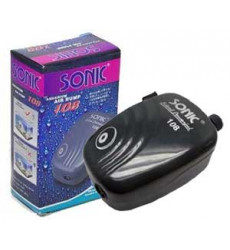 Компрессор Для Аквариума Jebo Sonic-108 1,2Вт 90л/ч Одноканальный
