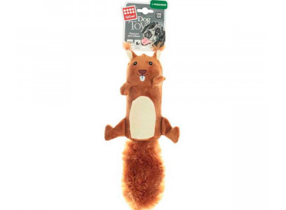 Игрушка Для Собак Gigwi (Гигви) Белка с Большой Пищалкой 32см 75015 