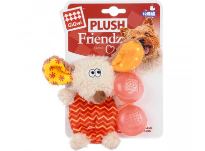 Игрушка Для Собак Gigwi (Гигви) Собачка с Пищалкой 13см 75304 