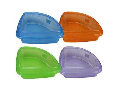 Туалет Для Кошек Dogman (Догман) 40*40*15см Дюплекс Угловой