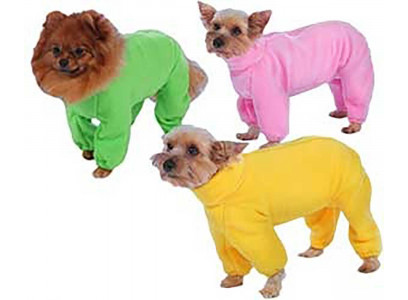 Комбинезон Для Собак Мелких Пород Тузик Флис №3 Девочка