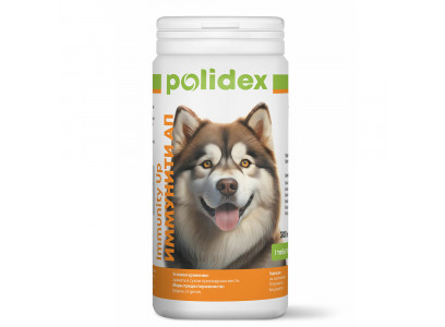 Polidex (Полидэкс) Иммунити Ап Immunity Up Витаминный Комплекс Для Собак Для Укрепления Иммунитета 300т (1т-10кг) 