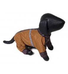 Комбинезон Для Собак Породы Такса Кроличья и Пекинес 35см Флис Зоофортуна Девочка 618835