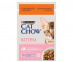 Влажный Корм Cat Chow (Кэт Чау) Для Котят Индейка и Кабачки Kitten 85г (1*24) 