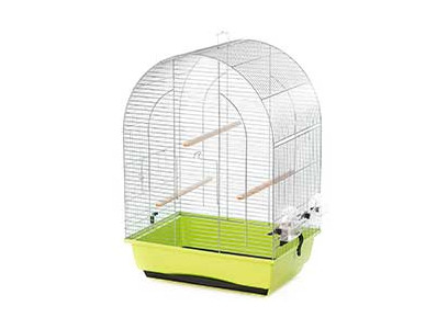 Клетка Для Птиц Inter Zoo (Интер-Зоо) 45*28*63см Lusi-II Extra Цинк P038