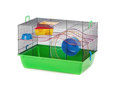 Клетка Для Грызунов Inter Zoo (Интер-Зоо) 50*33*33см Pinky II Металл Оборудование G311