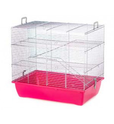 Клетка Для Грызунов Inter Zoo (Интер-Зоо) 50*33*45,5см Pinky III Металл Цинк G316