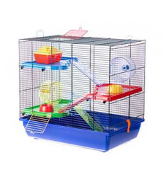 Клетка Для Грызунов Inter Zoo (Интер-Зоо) 59*36*56см Teddy Gigant II Цинк G089