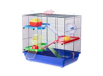 Клетка Для Грызунов Inter Zoo (Интер-Зоо) 59*36*56см Teddy Gigant II Цинк G089