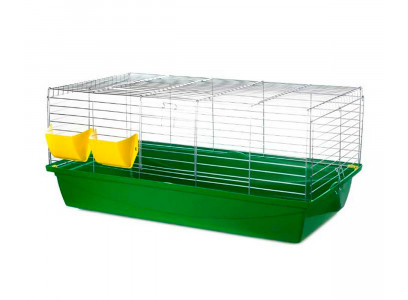 Клетка Для Кроликов Inter Zoo (Интер-Зоо) RABBIT 100 ZINC FOLDING Цинк 100*54*41,5см G080