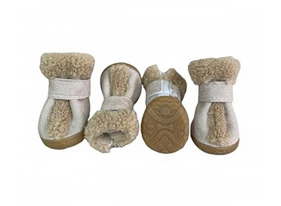 Угги Pet Fashion (Пет Фешн) Для Собак Миниатюрных Пород 1 Мех Бежевый 
