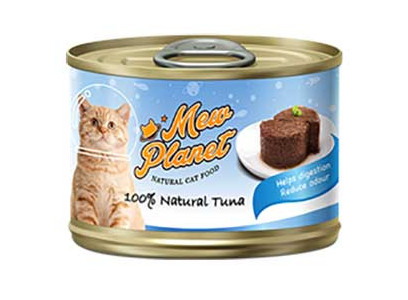 Консервы Для Кошек Pettric (Петтрик) Тунец 100% Паштет Mew Planet 160г
