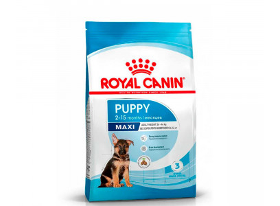 Сухой Корм Royal Canin (Роял Канин) Для Щенков Крупных Пород Size Health Nutrition Maxi Puppy 3кг 