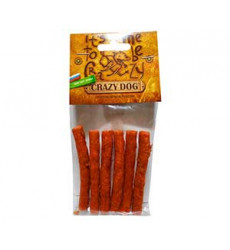 Лакомство Для Собак Мелких Пород CrazyDog Креветки Жевательные Трубочки 17г