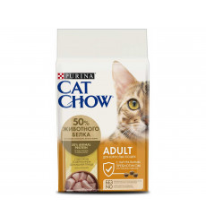 Сухой Корм Cat Chow (Кэт Чау) Для Кошек Птица Adult Rich In Poultry 7кг