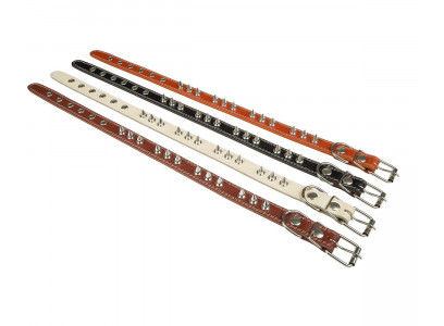 Ошейник Для Собак BraVa (Брава) 2,5см с Подкладом с Шипами №25 Арт052 