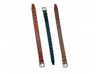 Ошейник Для Собак BraVa (Брава) 3,6см №36 2слоя Клепаный Арт081 