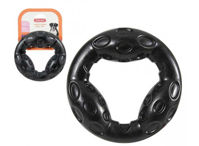 Игрушка Для Собак Zolux (Золюкс) Кольцо Термопластичная Резина 18см Черная 479060noi