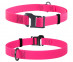 Ошейник Для Собак Collar (Коллар) 25мм*25-70см Водостойкая Пряжка Крючок Розовый WAUDOG Waterproof 27197 