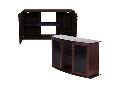 Подставка Для Аквариума До 200л AquaPlus (Аква Плюс) Ф100 101*41*72см Венге Фигурная БЕЗ Дверки ДСП А10220