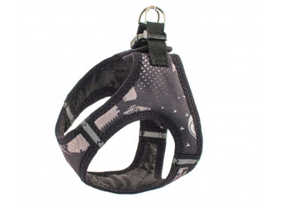 Шлейка Для Собак Миниатюрных и Мелких Пород Адам-Тех Текстиль S 24-29см*33-38см Da431213 