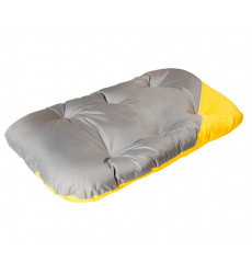 Матрас Для Собак Средних Пород Хвостел Двухстронний 94*60см Серо-Желтый