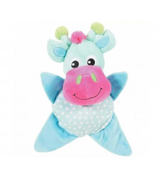 Игрушка Для Собак Zolux (Золюкс) Корова-Звездочка 31см Бирюза 480072