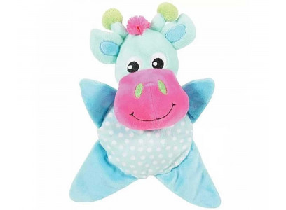Игрушка Для Собак Zolux (Золюкс) Корова-Звездочка 31см Бирюза 480072 
