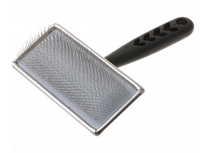 Пуходерка Для Кошек и Собак Hello Pet (Хелло Пет) Металлическая Черная Ручка Большая 168112l /12/